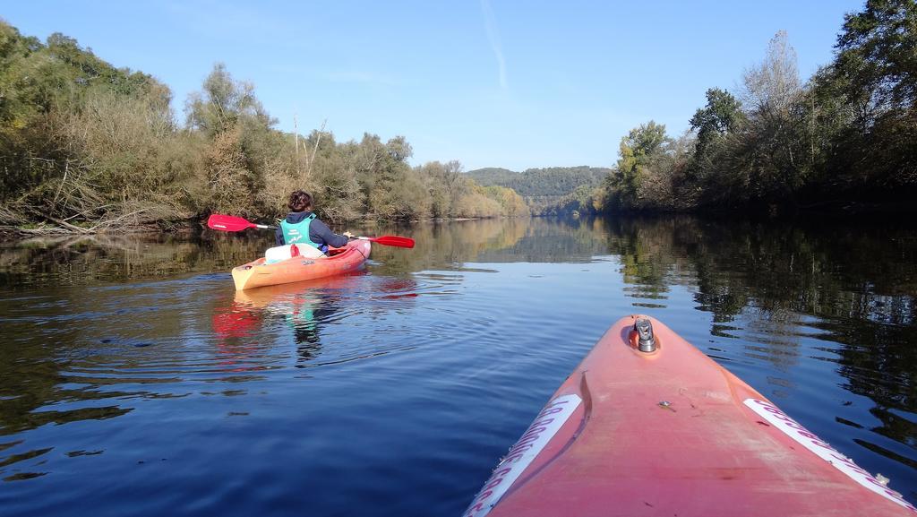 Terre D'Histoire - Baignade - Canoe - Piste Cyclable A 100 M Castelnaud La Chapelle Dış mekan fotoğraf