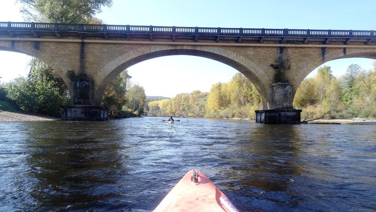 Terre D'Histoire - Baignade - Canoe - Piste Cyclable A 100 M Castelnaud La Chapelle Dış mekan fotoğraf